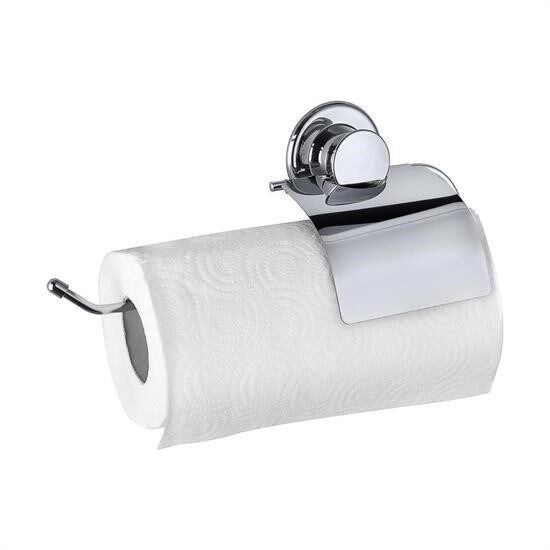 KanguruMarkt® Vantuzlu Yapışkanlı Kağıt Havluluk Rulo Havlu Tutacağı Askısı