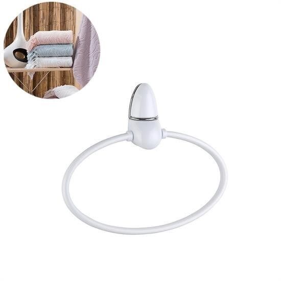Oval Yuvarlak Halka Dekoratif El Havlusu Tutacağı