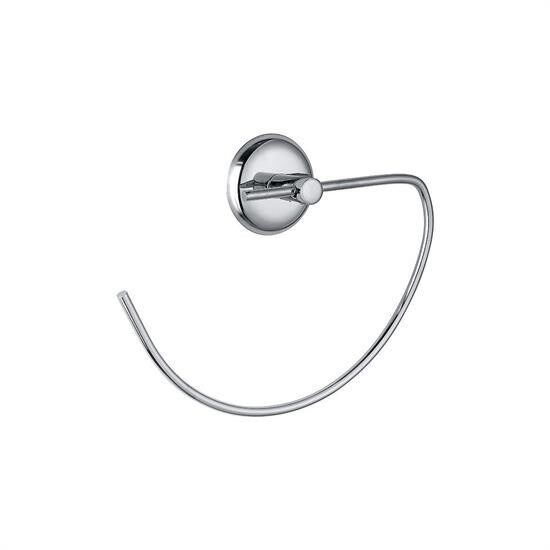 KanguruMarkt® Paslanmaz Metal Dekoratif Havluluk Havlu Tutacağı Gümüş Renk