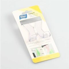 KanguruMarkt® Hang it Pratik Kolay Taşımabilir Havlupan 2 Kancalı Banyo Askısı