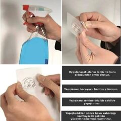 Kendiliğinden Yapışkanlı Tuvalet Kağıdı Tutacağı ve Yedek Raf