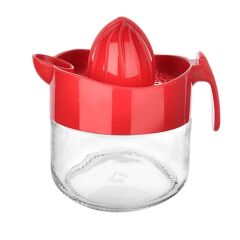 KanguruMarkt® 300ml Cam Hazneli Pratik Limon Narenciye Sıkacağı KC-405