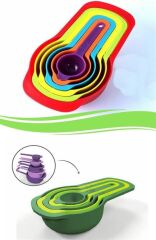 Pratik Ölçü Kaşığı Kabı 5li