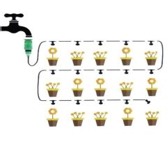 10 Metre Kendin Yap Sulama Serinletme ve Nemlendirme Sistemi