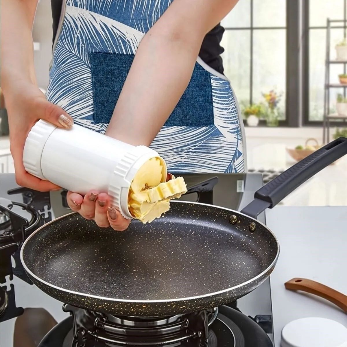 KanguruMarkt® Tereyağı Sürme, Yayma, Saklama, Kesme Aparatı, Tereyağlık