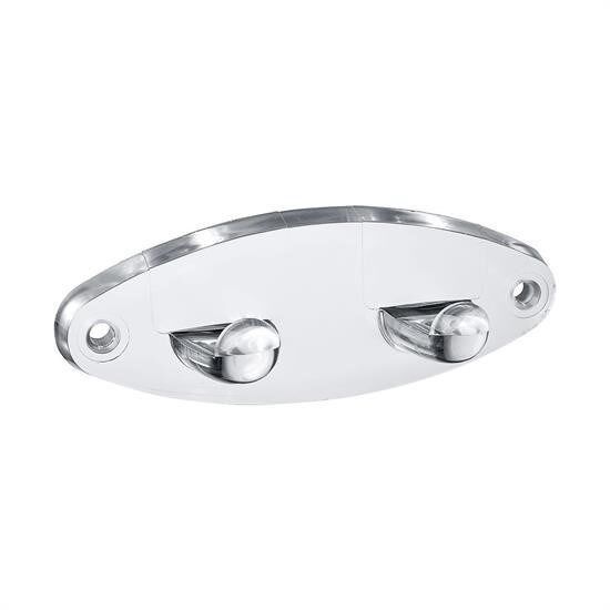 Akrilik Bornoz Askısı 2li