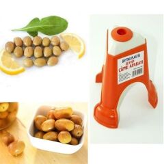 Kolay Zeytin Dilme Çizme Aparatı
