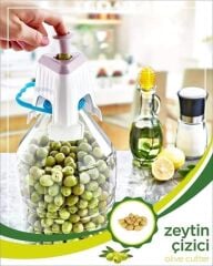 KanguruMarkt® Kolay Zeytin Dilme Çizme Aparatı Pratik Kolay Zeytin Çizici Alet