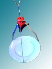 KanguruMarkt® Dekoratif  Metal Tabak Servis Sunum Aparatı Estetik Taşıyıcı