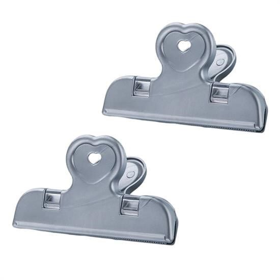 KanguruMarkt® 2li Pratik Torba Paket Ve Poşet Kapatıcı Kilitli Klips Mandal