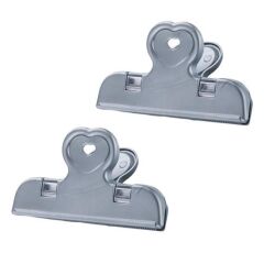 KanguruMarkt® 2li Pratik Torba Paket Ve Poşet Kapatıcı Kilitli Klips Mandal