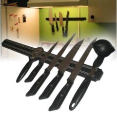 KanguruMarkt® Mıknatıslı Paslanmaz Duvar Bıçak Askısı Standı 55 Cm Aparat