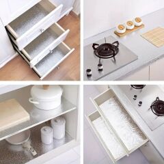 Rulo Gümüş Alüminyum Kendinden Yapışkanlı Folyo