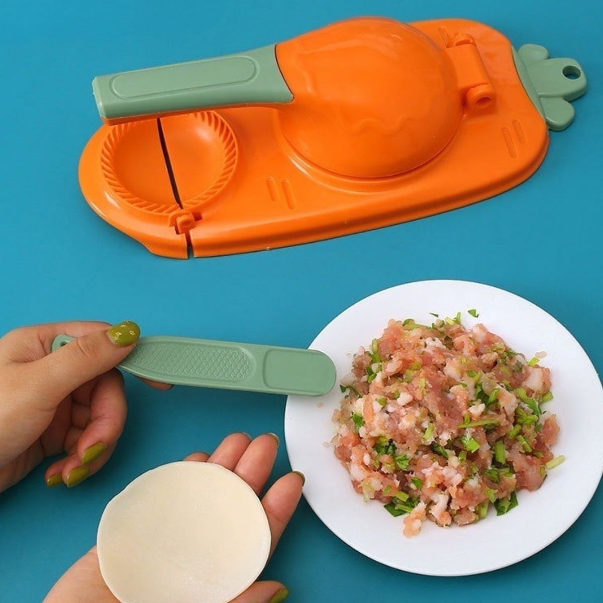 Havuç Tasarımlı Pratik Börek Yapma Kalıbı