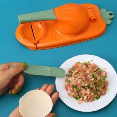 KanguruMarkt® Havuç Tasarımlı Şık  Pratik  Börek Mantı Hamuru Presleme  Börek Yapma Kalıbı