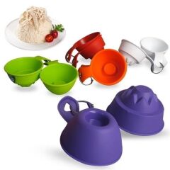 KanguruMarkt® Pilav Ve Helva Şekil Verici Pratik Servis Kalıbı Aleti (2 Adet)