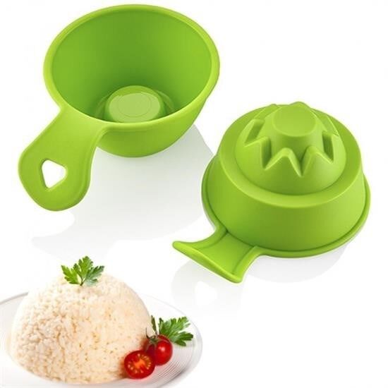 KanguruMarkt® Pilav Ve Helva Şekil Verici Pratik Servis Kalıbı Aleti (2 Adet)