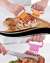 KanguruMarkt® 2 Adet Ev Tipi Pişmiş Et Tavuk Kesme Bölme Parçalama Çatalı Seti