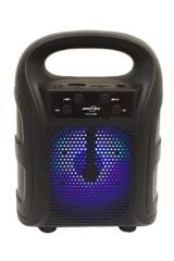 KanguruMarkt® Tutmalı Mini Hoparlör Işıklı Taşınabilir Bluetooth Wireless Radyolu Sd Kart ve USB Girişli Hoparlör