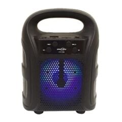 Mini Hoparlör Işıklı Taşınabilir Bluetooth Wireless Radyolu