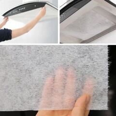 KanguruMarkt® 2li Yağ Emici Duman Önleyici Pratik Mutfak Davlumbaz Koruyucu Dayanıklı Yedek Filtre 45x90cm