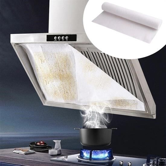 2li Yağ Emici Duman Önleyici Pratik Mutfak Davlumbaz Koruyucu