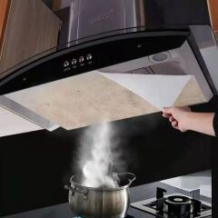 KanguruMarkt® 2li Yağ Emici Duman Önleyici Pratik Mutfak Davlumbaz Koruyucu Dayanıklı Yedek Filtre 45x90cm