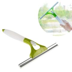 KanguruMarkt® Pratik Spreyli Cam Sil Pencere Ayna Tezgah Duşakabin Temizleyici Püskürtmeli Silme Aparatı