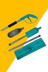 Döner Başlıklı Spreyli Su Hazneli Sihirli Paspas