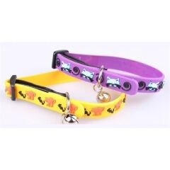 KanguruMarkt® Çıngıraklı Zilli Sevimli Renkli Slikon Kedi Köpek Boyun Tasması