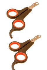 KanguruMarkt® Küçük Çelik Uçlu Kedi Köpek Evcil Hayvan Tırnak Makası Pati Bakım Aleti Ergonomik Kaymaz Sap