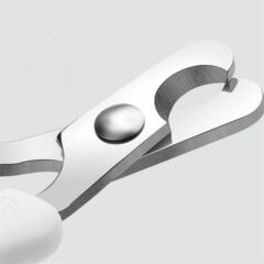 KanguruMarkt® Büyük Irk Köpek Kedi Çelik Uçlu Evcil Hayvan Tırnak Makası Pati Bakım Aleti Ergonomik Kaymaz