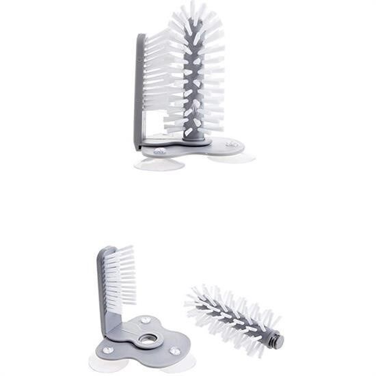 KanguruMarkt® Pratik Kolay Fonksiyonel Vantuzlu Elde Bulaşık Yıkama Fırçası