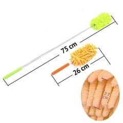 KanguruMarkt® Teleskopik Mikrofiber Pratik Uzayabilen Toz Alma Fırçası Aparatı