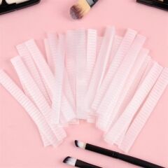 KanguruMarkt® Makyaj Far Allık Kontür Eyeliner Fırça Malzemeleri Ürünleri Koruyucu File Kapak Örgü Kılıf S