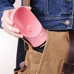 Taşınabilir Mama Hazneli Evcil Hayvan Suluğu