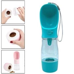 Taşınabilir Mama Hazneli Evcil Hayvan Suluğu