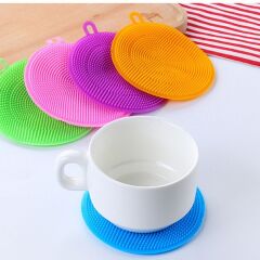 KanguruMarkt® 2'li Kir Tutmaz Tırtıklı Yüzey Bulaşık Yıkama Pedi