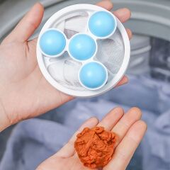 KanguruMarkt®  Çamaşır Makinesi İçin  Toz ve Evcil Hayvan Tüyü Toplayıcı Yıkanabilir Tüy Temizleme Aparatı