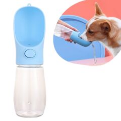 KanguruMarkt® 450 ml Taşınabilir Butonlu Evcil Hayvan Suluğu