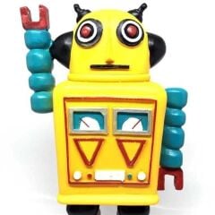 KanguruMarkt® Decotown Nostaljik Sevimli Uzaylı Robot Şeklinde Figür Biblo