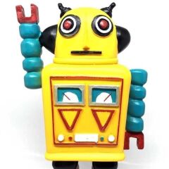 Decotown Nostaljik Sevimli Uzaylı Robot Biblo