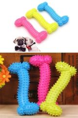 KanguruMarkt® Tiny Kemik Oyuncağı Tırtıklı Yüzey Küçük Kemik Plastik Köpek Oyuncağı