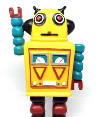 Decotown Nostaljik Sevimli Uzaylı Robot Biblo