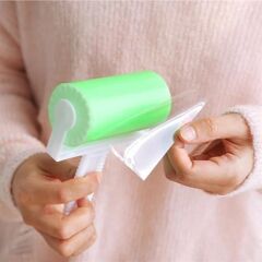 KanguruMarkt® Yeni Nesil Yıkanabilir Pratik Tüy ve Toz Toplama  Rulosu Aparatı