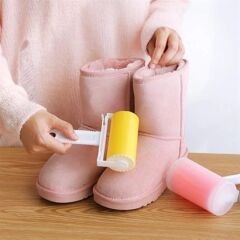 KanguruMarkt® Yeni Nesil Yıkanabilir Pratik Tüy ve Toz Toplama  Rulosu Aparatı