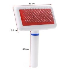 Paslanmaz Evcil Hayvan Tüy Tarama Toplama Fırçası