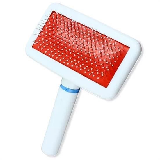 Paslanmaz Evcil Hayvan Tüy Tarama Toplama Fırçası