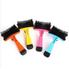 Evcil Hayvan Tüy Toplayıcı Otomatik Tuşlu Pet Tarak