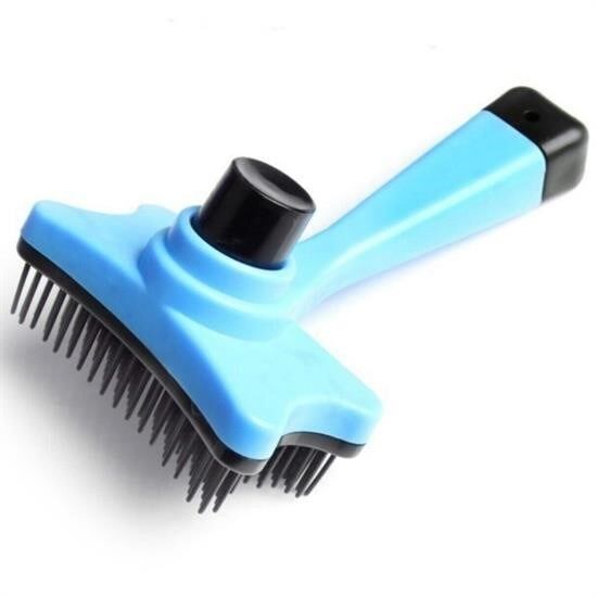 Evcil Hayvan Tüy Toplayıcı Otomatik Tuşlu Pet Tarak